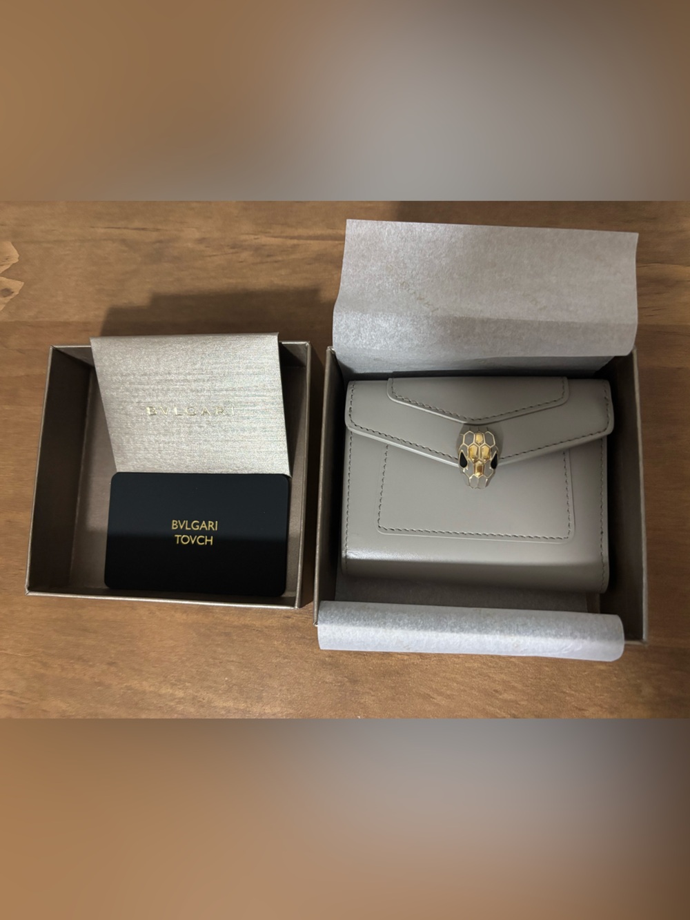 Serpenti Forever Trifold Wallet